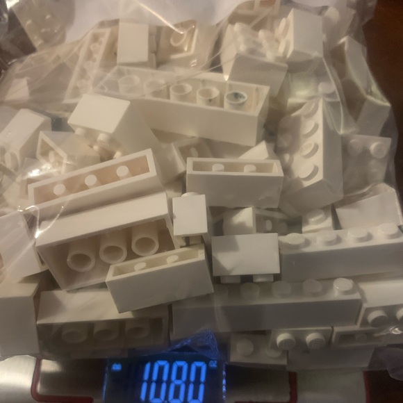 all white legos